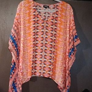 Tolani top, poncho style